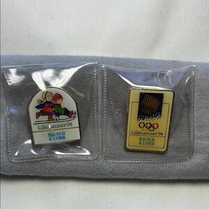 Lillehammer 94 Bausch & Lomb Olympic Pins